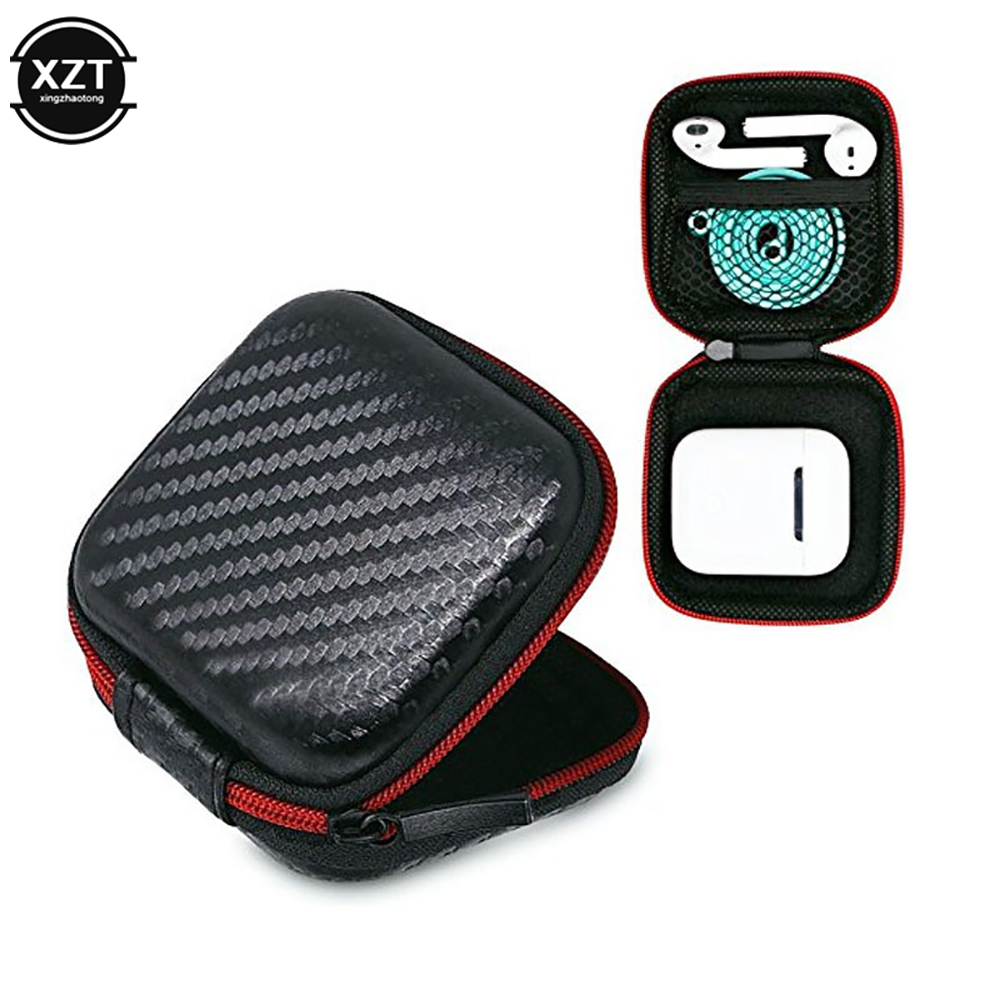 Headphone Case Hard - Tai Nghe Túi Mini Dây Kéo
