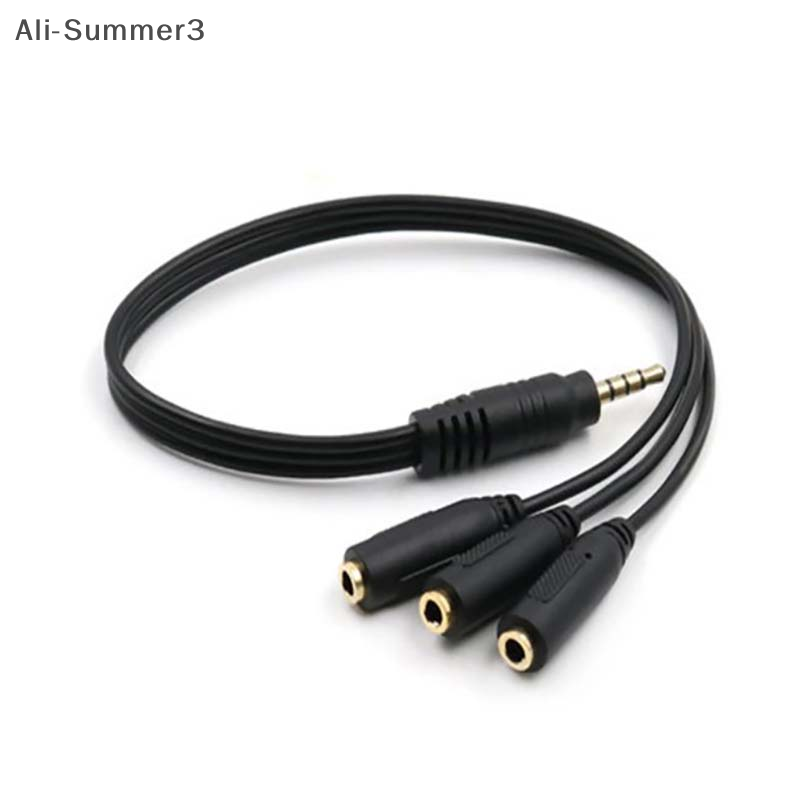 3.5mm 3 Way Port Aux Multi Hea - đánh giá và giá Earphone Splitter Jack