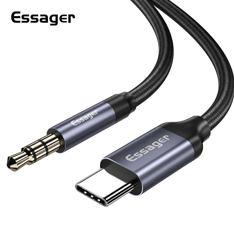 Essager Usb C Đến 3.5 Mm Aux J - đánh giá và giá Earphone Splitter Jack