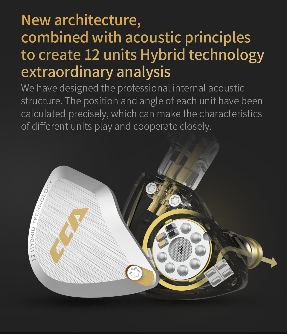 CCA C12 in Ear Metal Headphone - đánh giá và giá In Ear Monitor Iem