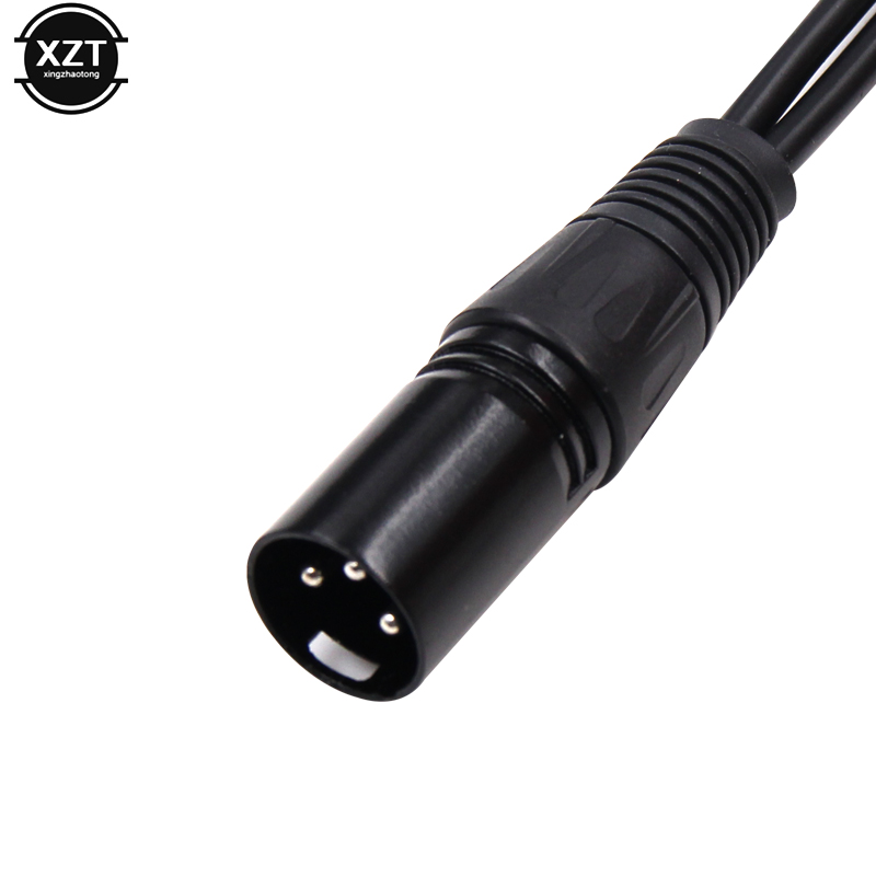 New 3-Pin XLR Male Plug to Dua - đánh giá và giá Audio Splitter Y