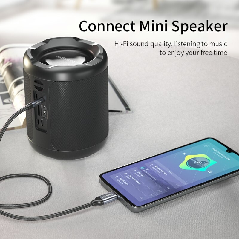 Essager Usb C Đến 3.5 Mm Aux J - đánh giá và giá Earphone Splitter Jack