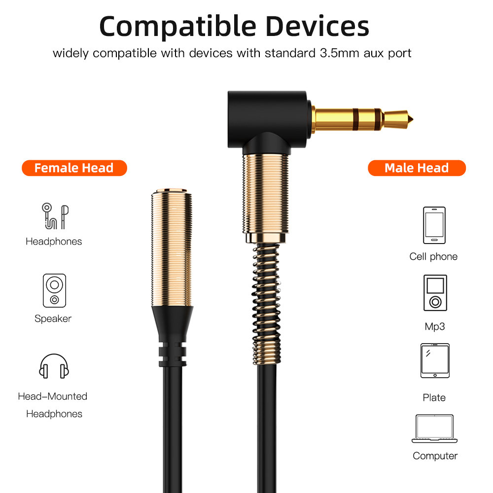 High Quality 3.5mm Jack AUX Au - đánh giá và giá Cable Extension 3.5