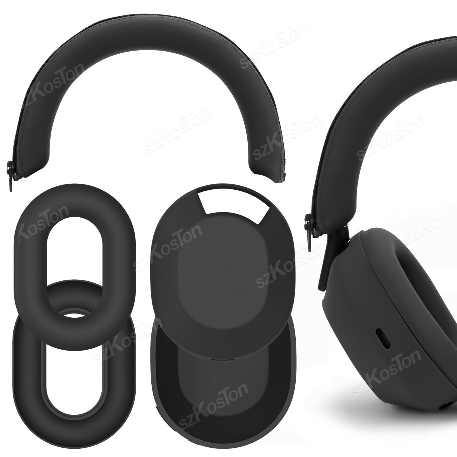 3-in-1 Silicone Protective Cas - đánh giá và giá Sony Headphone Wh-1000Xm5