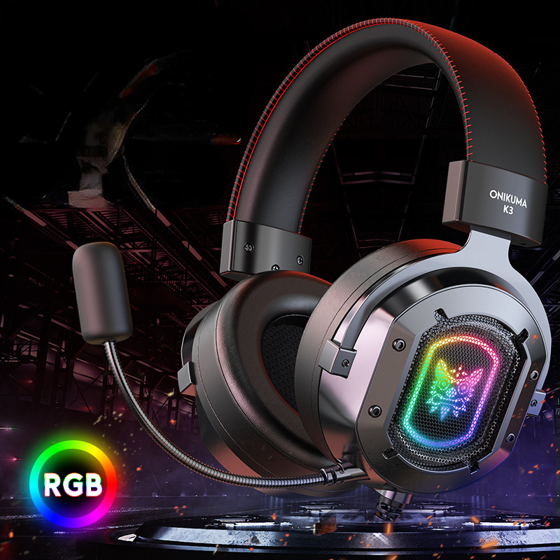 Onikuma k3 Headset Gamer RGB W - đánh giá và giá Gaming Headset Rgb