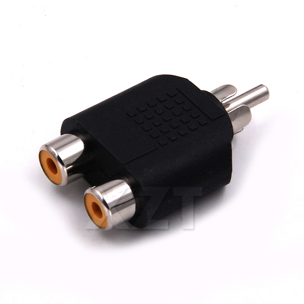 3.5mm Stereo Male To 2 RCA Fem - đánh giá và giá Earphone Splitter Jack