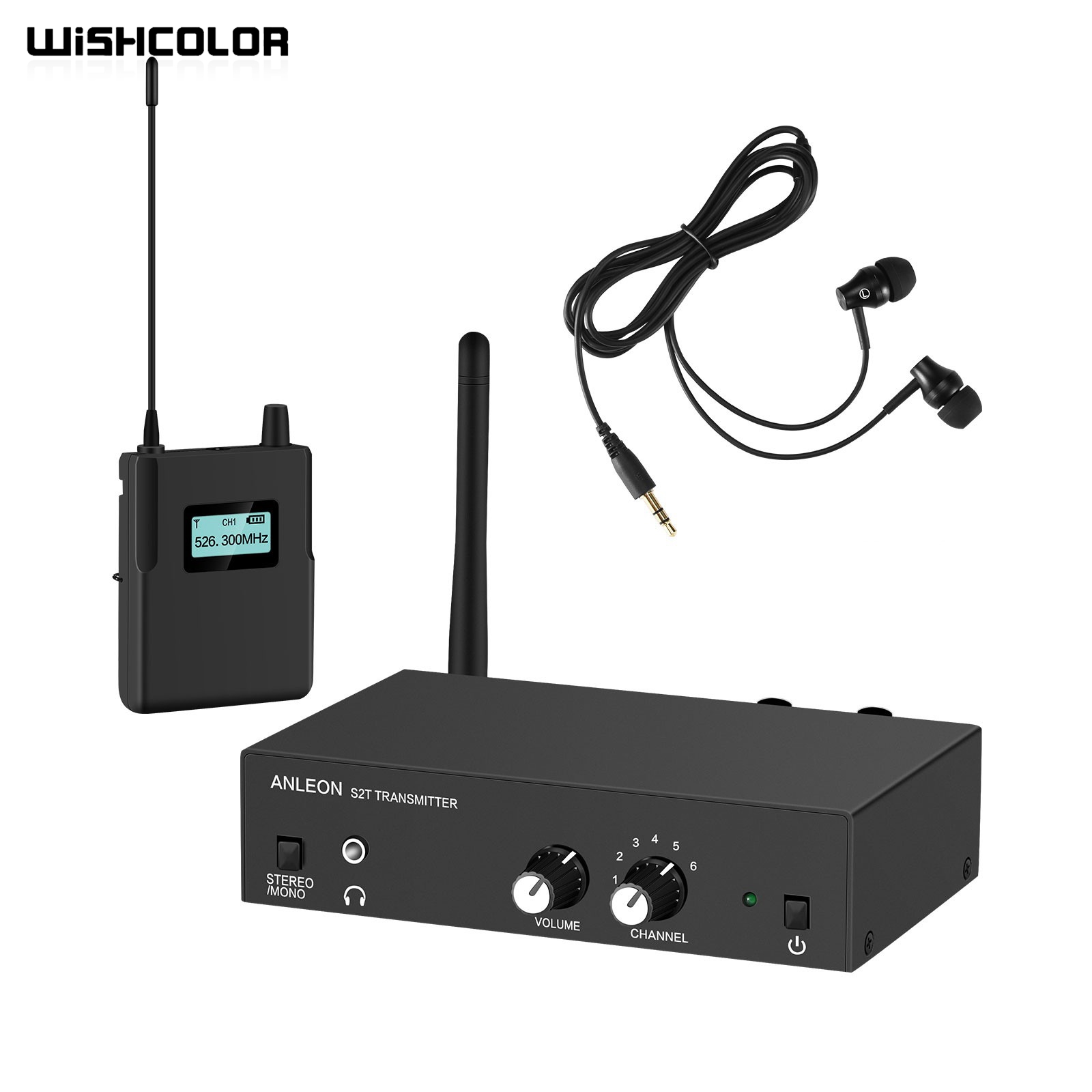 Wishcolor ANLEON S2 526-535MHz - đánh giá và giá In Ear Monitor Iem