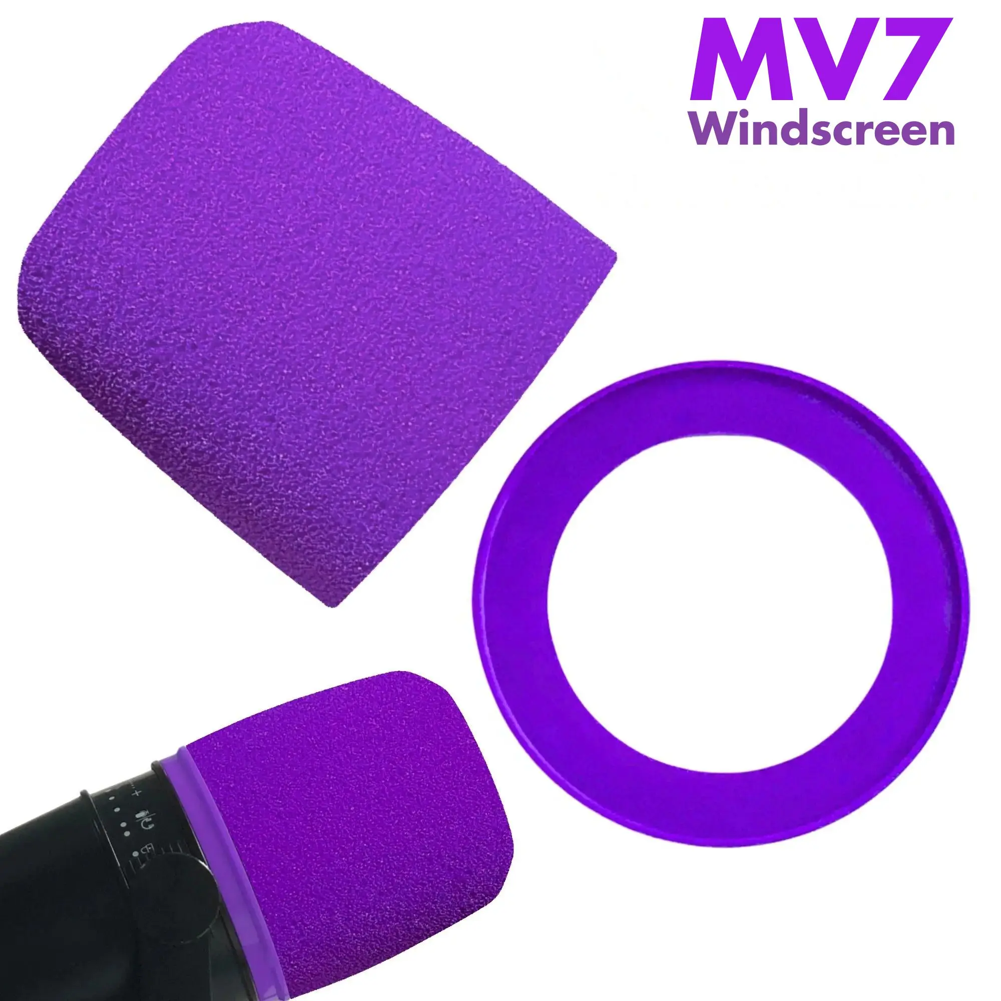 MV7 Foam for Shure MV7, MV7i,  - đánh giá và giá Shure Mic Mv7
