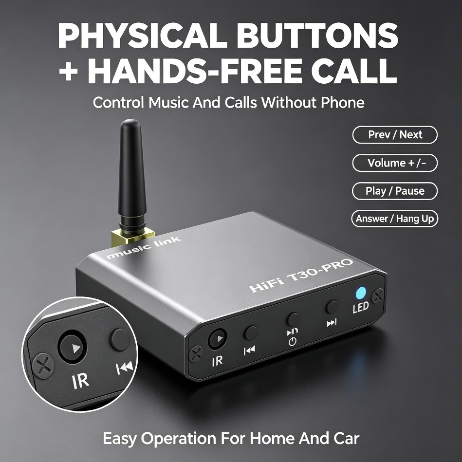 Bluetooth 5.2 Audio Receiver M - đánh giá và giá Bluetooth Adapter Receiver