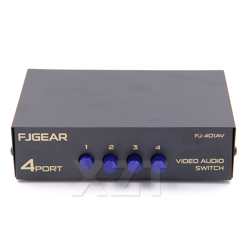 New 2/4/8 Ports AV RCA Audio V - đánh giá và giá Audio Splitter Y