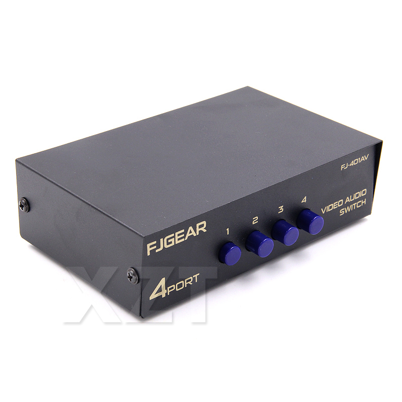 New 2/4/8 Ports AV RCA Audio V - đánh giá và giá Audio Splitter Y