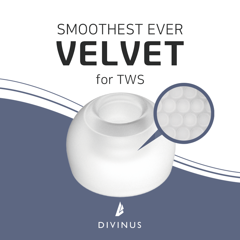 ELOIT/ Divinus Velvet Eartips  - đánh giá và giá Wireless Earbuds Tws