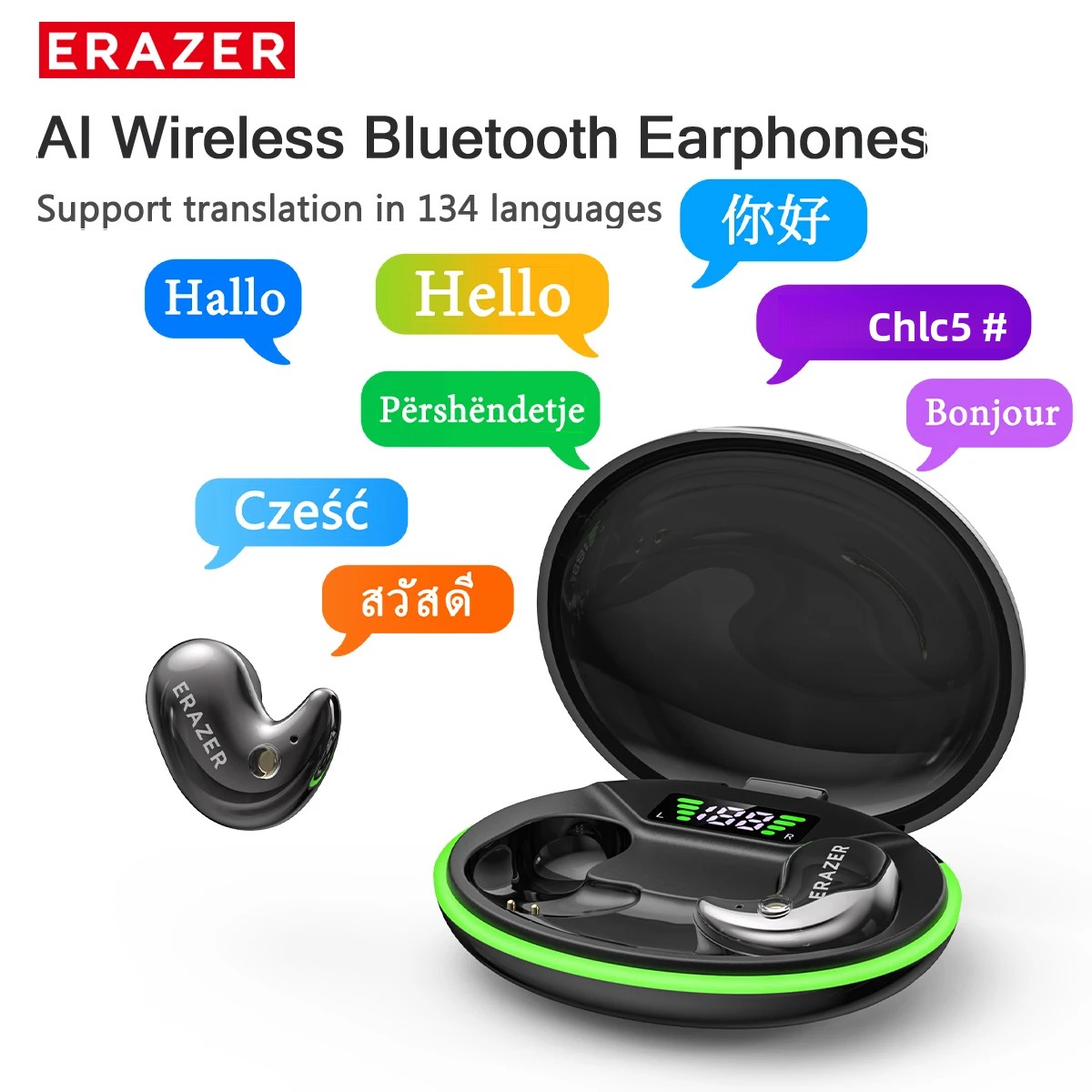 EARZER XF58 In-Ear Bluetooth H - đánh giá và giá Wireless Earbuds Tws