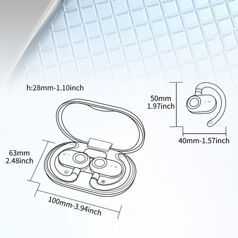JM18 Ear-Hook Translation Earp - đánh giá và giá Sports Earphone Hook