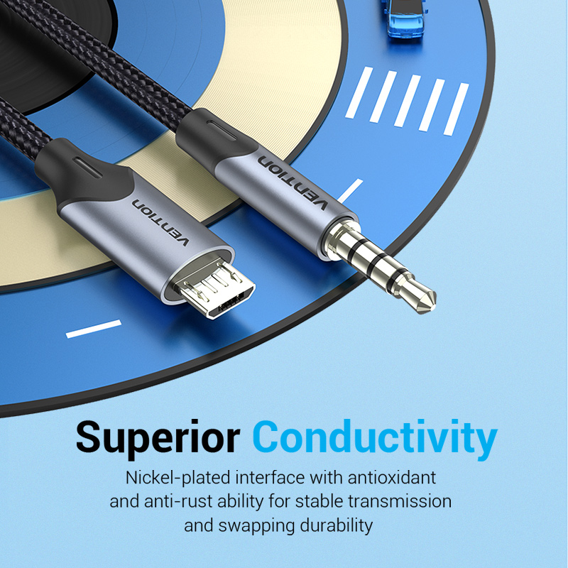 Chính Hãng Vention Micro USB C - đánh giá và giá Cable Extension 3.5
