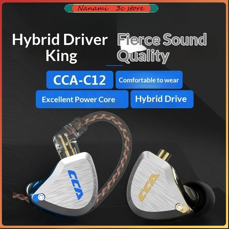 CCA C12 Earphones Hi-Fi Audiop - đánh giá và giá Audiophile Headphone Wired