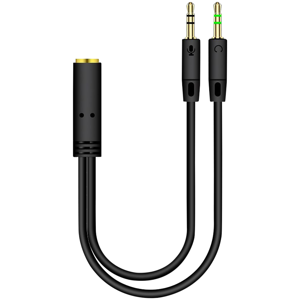 3.5mm Jack 2 Male To 1 Female  - đánh giá và giá Earphone Splitter Jack