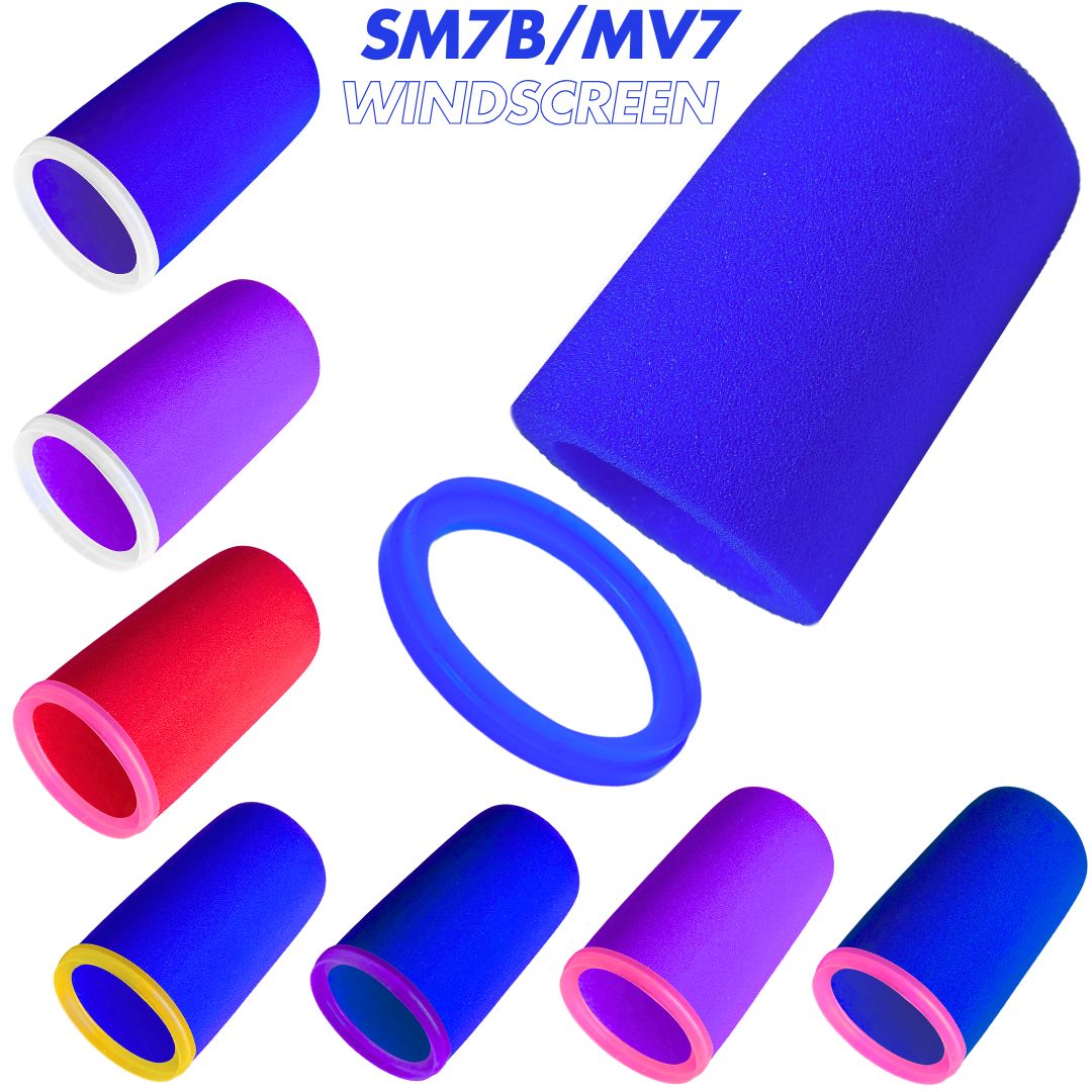 SM7dB Windscreen High-Density  - đánh giá và giá Shure Mic Mv7