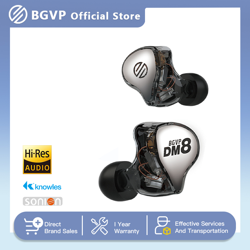 BGVP DM8-Tai Màn Hình Tai Nghe - đánh giá và giá In Ear Monitor Iem