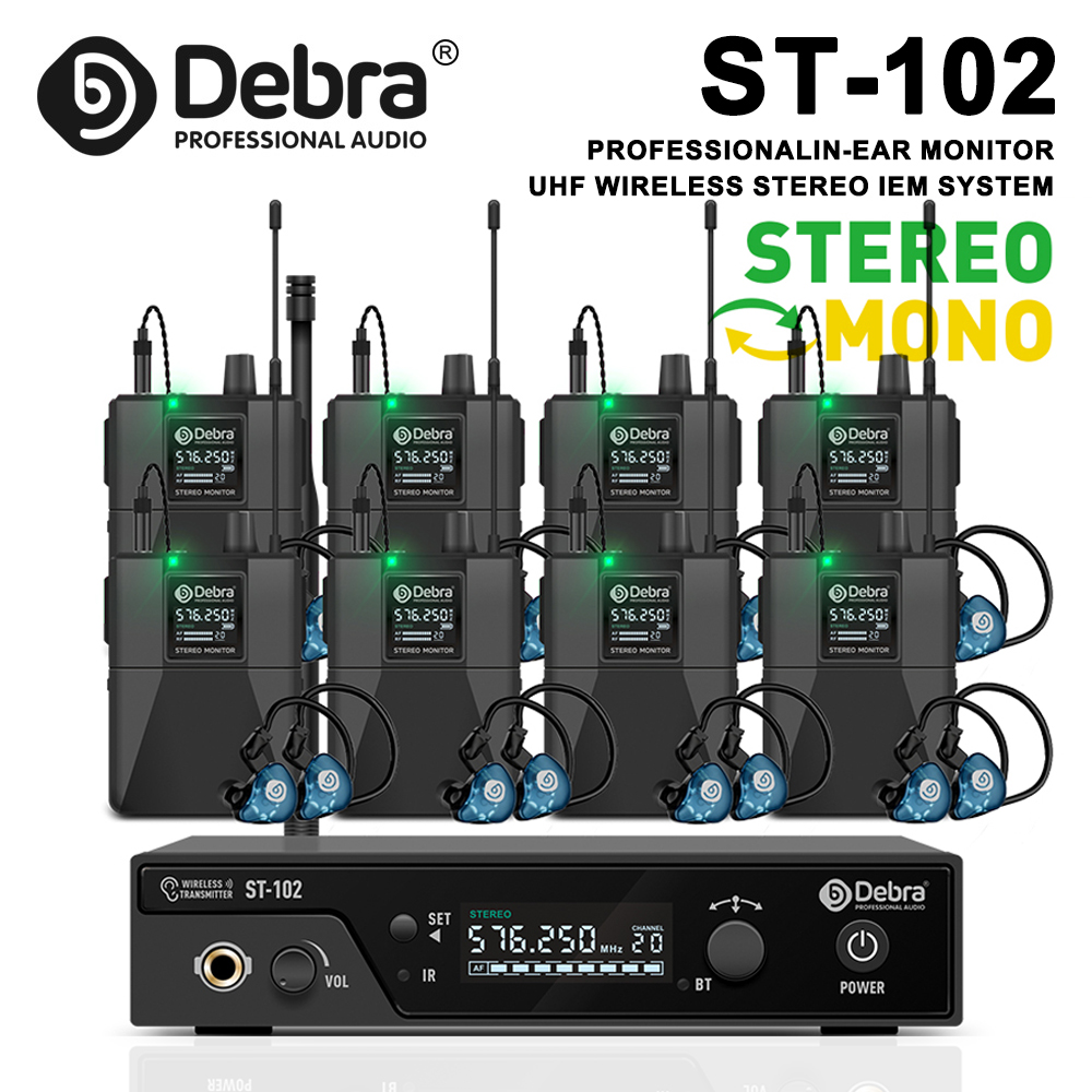 Debra ST-102 UHF IEM Stereo Wi - đánh giá và giá In Ear Monitor Iem