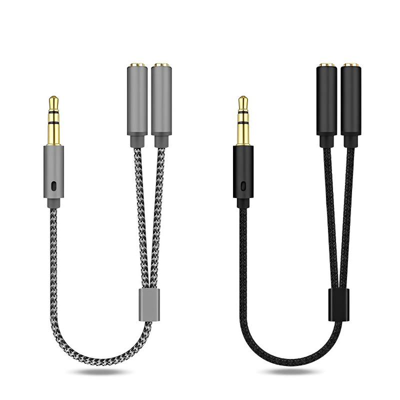 3.5mm Audio Splitter Y Jack 1  - đánh giá và giá Earphone Splitter Jack
