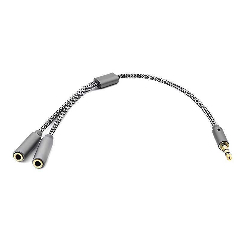 3.5mm Audio Splitter Y Jack 1  - đánh giá và giá Earphone Splitter Jack