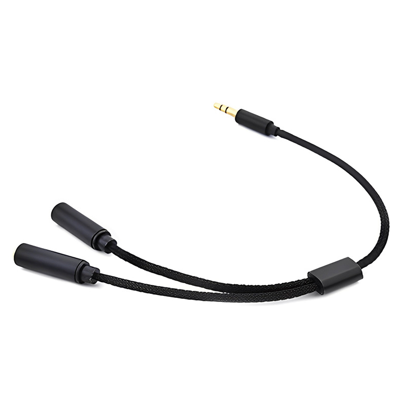 3.5mm Audio Splitter Y Jack 1  - đánh giá và giá Earphone Splitter Jack
