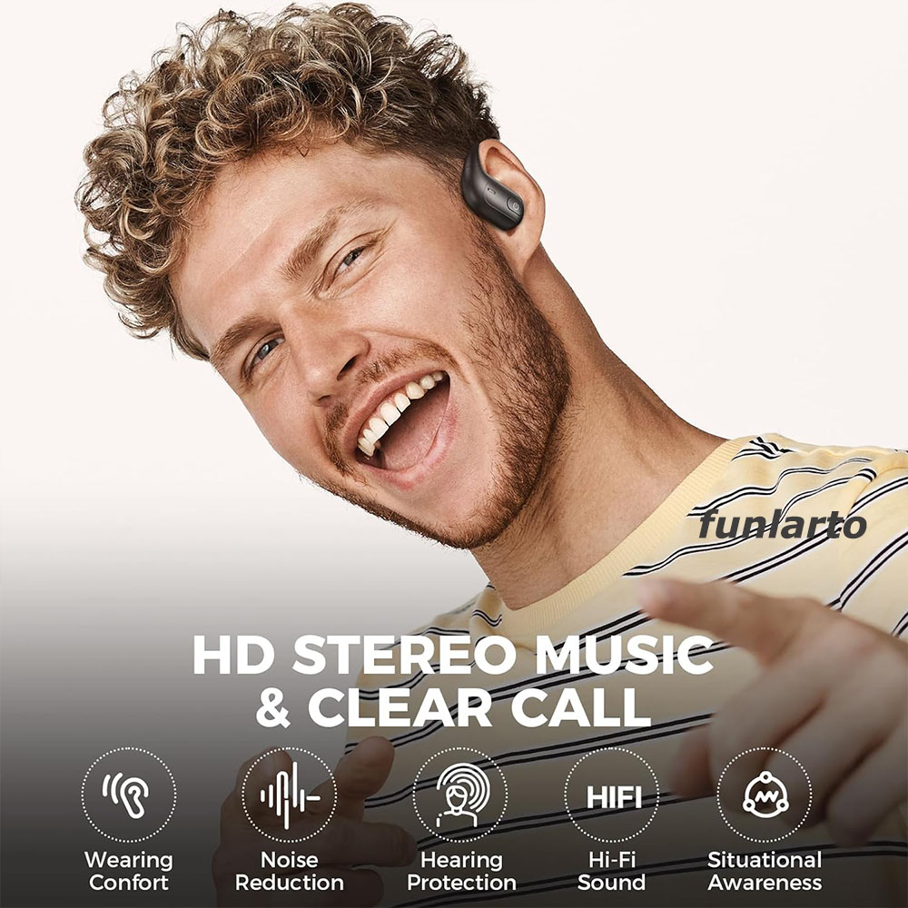 Open-Ear Wireless Running Head - đánh giá và giá Sports Earphone Hook